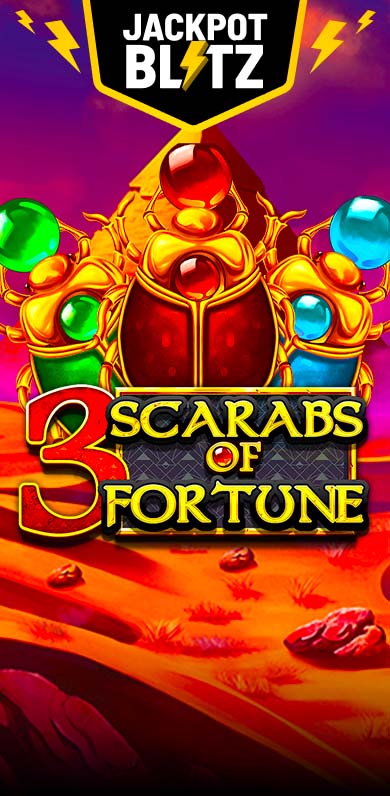 3 Scarabs of Fortune in Hot_New_MGM