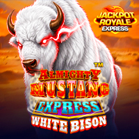 Almighty Mustang Express White Bison JRE in All_Games_MGM