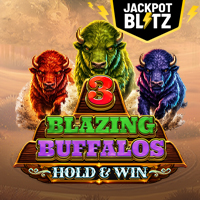 3 Blazing Buffalos: Hold and Win