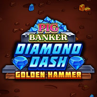 Pig Banker Diamond Dash Golden Hammer in SlotsExclusive