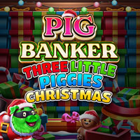 Pig Banker Three Little Piggies Christmas in SlotsExclusive